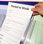 Permit to Work Station with Status Sliders & Document Holders